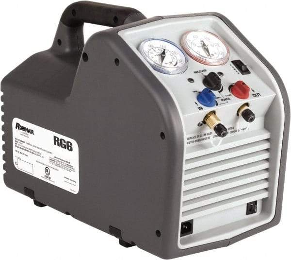 OTC - 115 VAC, Automatic HVAC Refrigerant Recovery - 0.37 to 0.59 Lb/min Vapor Rate of Recovery - Exact Industrial Supply