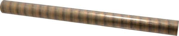 Made in USA - 1 Inch Outside Diameter x 13 Inch Long, Alloy Bronze Round Tube - 3/4 Inch Inside Diameter, Alloy SAE 660 (CDA 932) Bearing Bronze, 2 Lb. Shipping Weight - Exact Industrial Supply