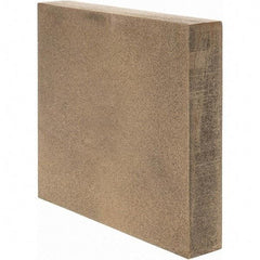 Made in USA - 1 Inch Thick x 5 Inch Wide x 6 Inch Long, Oil Impregnated Bronze Plate - Alloy SAE 841 - Exact Industrial Supply