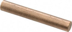 Made in USA - 1/4 Inch Diameter x 2 Inch Long, Oil Impregnated Bronze Round Rod - Alloy SAE 841 - Exact Industrial Supply