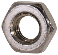 Value Collection - M3x0.50 Metric Coarse Stainless Steel Right Hand Hex Jam Nut - 5.5mm Across Flats, 1.8mm High, Uncoated - Exact Industrial Supply