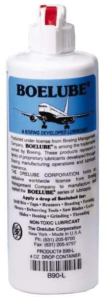 Boelube - 4 oz Bottle Lubricant - Clear, -20°F Max - Exact Industrial Supply
