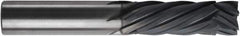 RobbJack - 10mm Cutting Diam x 25mm Length of Cut, 6 Flute, Compression Spiral Router Bit - Diamond Coated, Right Hand Cut, Solid Carbide, 2-1/2" OAL x 10mm Shank Diam, Compression - Exact Industrial Supply