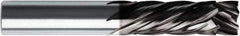 RobbJack - 1/4" Cutting Diam x 3/4" Length of Cut, 4 Flute, Compression Spiral Router Bit - Diamond Coated, Right Hand Cut, Solid Carbide, 2-1/2" OAL x 1/4" Shank Diam, Compression - Exact Industrial Supply