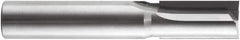 RobbJack - 1/4" Diam, 1/4" Shank Diam, 5/8" Length of Cut, 2 Flute Square End Straight Router Bit - 2" Overall Length, Right Hand Cut, Solid Carbide - Exact Industrial Supply