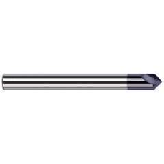 Harvey Tool - 30° 3/16" Diam 2" OAL Tip Radius Engraving Cutters - Exact Industrial Supply