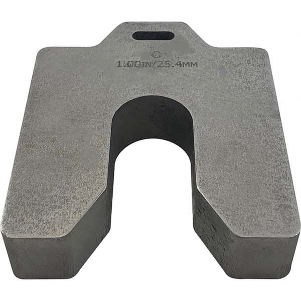 Maudlin Products - Metal Shim Stock Type: Slotted Shim Material: Stainless Steel - Exact Industrial Supply