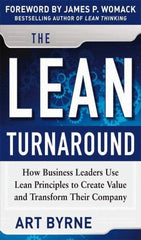 McGraw-Hill - LEAN TURNAROUND Handbook, 1st Edition - by Art Byrne & James P. Womack, McGraw-Hill, 2012 - Exact Industrial Supply
