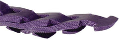 Fenner Drives - Section Round, 3/4" Diam, Adjustable Replacement Belt - Polyester/Polyurethane Composite, Purple, Link Style Round Belt - Exact Industrial Supply