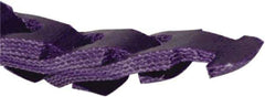 Fenner Drives - Section Round, 3/8" Diam, Adjustable Replacement Belt - Polyester/Polyurethane Composite, Purple, Link Style Round Belt - Exact Industrial Supply