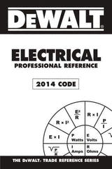 DELMAR CENGAGE Learning - DEWALT Electrical Professional Reference, 2014 Publication, 3rd Edition - by Rosenberg, Delmar/Cengage Learning - Exact Industrial Supply