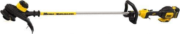 DeWALT - Battery String Trimmer - 13" Cutting Width - Exact Industrial Supply