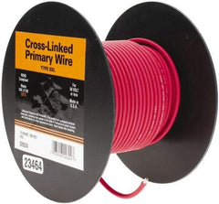 EastPenn - 12 AWG Automotive Cross-Linked Polyethylene Wire - 100' Long, Red - Exact Industrial Supply