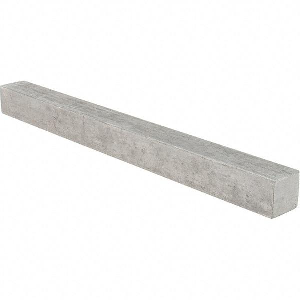 Value Collection - 12" Long x 1" High x 1" Wide, Plain Steel Undersized Key Stock - Cold Drawn Steel - Exact Industrial Supply