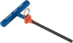Proto - 6mm Hex, Tethered T-Handle Cushion Grip, Hex Key - 6" OAL, Alloy Steel, Metric System of Measurement - Exact Industrial Supply