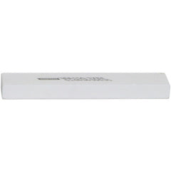 3/8″ × 3/4″ × 4″ Dressing Stick White Aluminum Oxide Vitrified Bond 38A150 IVBE - Exact Industrial Supply