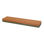 3/4 x 2 x 5" - Rectangular Shaped India Bench-Comb Grit (Coarse/Fine Grit) - Exact Industrial Supply