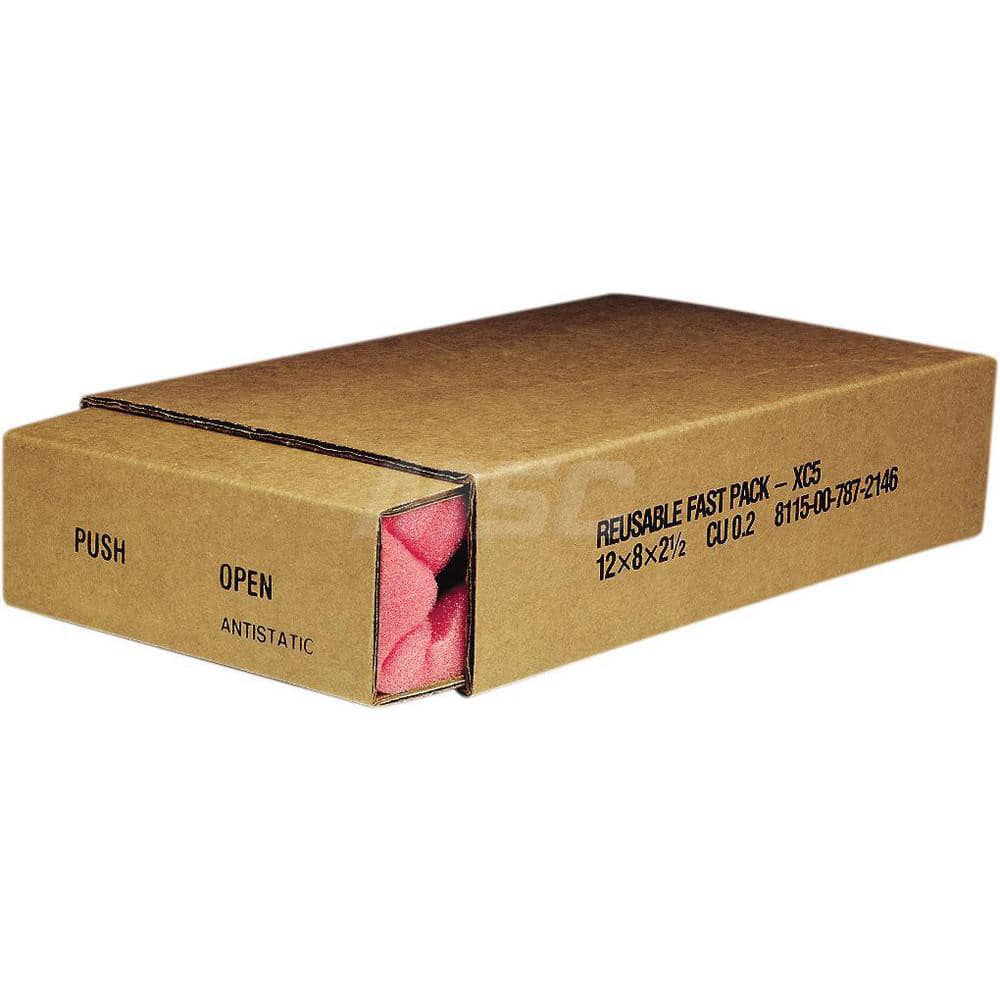Ability One - Boxes & Crush-Proof Mailers; Type: Corrugated Shipping Box ; Width (Inch): 6 ; Length (Inch): 9 ; Height (Inch): 3.5 ; Color: Brown ; Container Shape: Rectangle - Exact Industrial Supply
