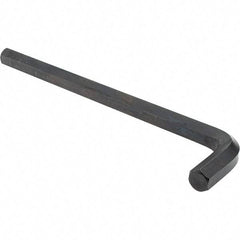 Value Collection - 5/8" Hex, Long Arm, Hex Key - 9-21/32" OAL, Alloy Steel, Inch System of Measurement - Exact Industrial Supply
