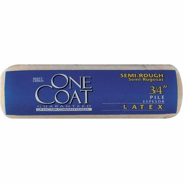 Krylon - 3/4" Nap, 9" Wide Paint Roller Cover - Semi-Smooth Texture, Polyester & Knitted - Exact Industrial Supply