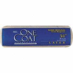 Krylon - 3/4" Nap, 9" Wide Paint Roller Cover - Semi-Smooth Texture, Polyester & Knitted - Exact Industrial Supply