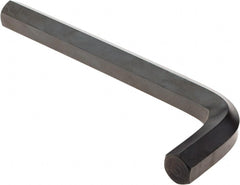 Value Collection - 5/8" Hex, Short Arm, Hex Key - 6-5/32" OAL, Alloy Steel, Inch System of Measurement - Exact Industrial Supply