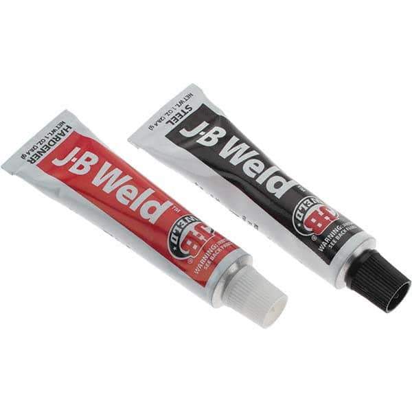 Made in USA - 1 oz Tube Two Part Epoxy - 3,960 psi Shear Strength - Exact Industrial Supply