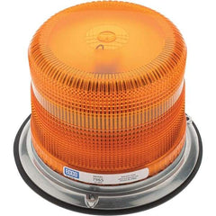 Import - Strobe & Flashing Lights Light Type: Strobe Lens Color: Amber - Exact Industrial Supply