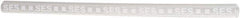 Value Collection - 6" Long, 4:1, Polyolefin Heat Shrink Electrical Tubing - Clear, White - Exact Industrial Supply