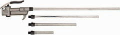 Value Collection - 5 Piece Aluminum Body Air Gun Kit - 1/4 NPT Inlet, 150 Max psi, Aluminum Hose - Exact Industrial Supply
