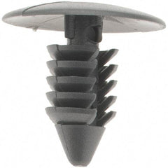 Value Collection - Ratchet Shank, Nylon Panel Rivet - 5/8" Length Under Head, 11/16" Head Diam - Exact Industrial Supply