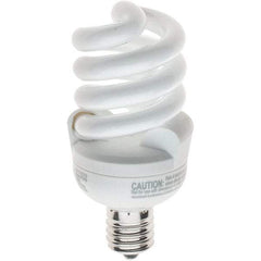 Value Collection - 13 Watt Fluorescent Intermediate Lamp - 2,700°K Color Temp, 825 Lumens, E17 - Exact Industrial Supply