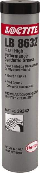 Loctite - 400 mL Cartridge Synthetic High Temperature Grease - Food Grade, 500°F Max Temp, - Exact Industrial Supply