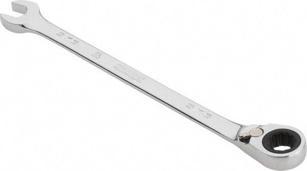 Proto - 5/16" 12 Point Combination Wrench - 0° Offset Angle, 5-1/2" OAL, Steel, Chrome Finish - Exact Industrial Supply