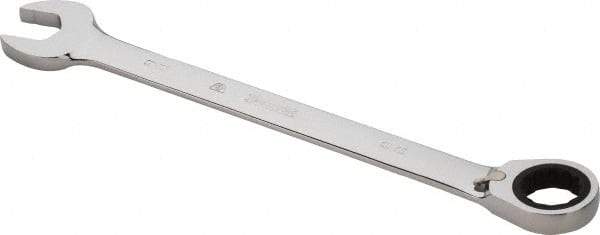 Proto - 36mm 12 Point Combination Wrench - 0° Offset Angle, 19-5/16" OAL, Steel, Chrome Finish - Exact Industrial Supply