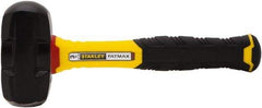 Stanley - 3 Lb Head, 10" Long Drilling Hammer - Steel Head, Fiberglass Handle - Exact Industrial Supply