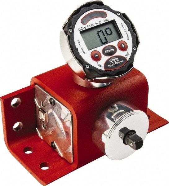 Proto - 5 to 50 In/Lb Electronic Torque Tester - 1/4" Drive, 6" OAL, ±1% Accuracy - Exact Industrial Supply