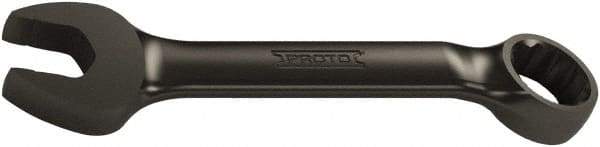 Proto - 3/4" 12 Point Offset Combination Wrench - 15° Offset Angle, 5-25/64" OAL, Steel, Black Finish - Exact Industrial Supply