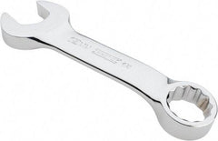 Proto - 19mm 12 Point Offset Combination Wrench - 15° Offset Angle, 6-15/64" OAL, Steel, Chrome Finish - Exact Industrial Supply