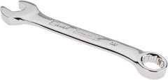 Proto - 8mm 12 Point Offset Combination Wrench - 15° Offset Angle, 3-1/2" OAL, Steel, Chrome Finish - Exact Industrial Supply