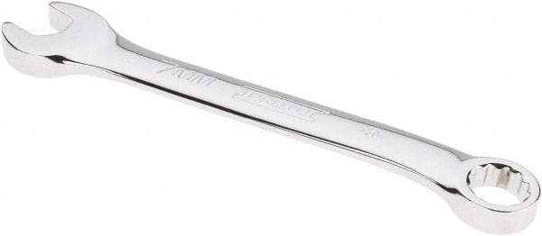Proto - 7mm 12 Point Offset Combination Wrench - 15° Offset Angle, 3-3/8" OAL, Steel, Chrome Finish - Exact Industrial Supply