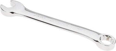 Proto - 7mm 12 Point Offset Combination Wrench - 15° Offset Angle, 3-3/8" OAL, Steel, Chrome Finish - Exact Industrial Supply