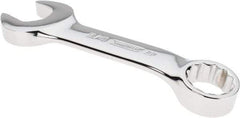 Proto - 3/4" 12 Point Offset Combination Wrench - 15° Offset Angle, 5-25/64" OAL, Steel, Chrome Finish - Exact Industrial Supply