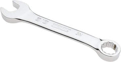 Proto - 3/8" 12 Point Offset Combination Wrench - 15° Offset Angle, 3-3/4" OAL, Steel, Chrome Finish - Exact Industrial Supply