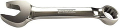 Proto - 9/16" 12 Point Combination Wrench - 15° Offset Angle, 4-1/2" OAL, Steel, Polished Finish - Exact Industrial Supply