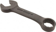 Proto - 19mm 12 Point Offset Combination Wrench - 15° Offset Angle, 5-7/16" OAL, Steel, Black Finish - Exact Industrial Supply