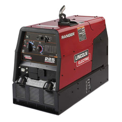 Lincoln Electric - Portable Welder/Generators; Duty Cycle: 225A DC CC/25V/40%; 210A DC CC/25V/100% ; Process: Stick ; Input Current: DC ; Output Current: DC ; Maximum Output Voltage: 230 ; Phase: Single Phase - Exact Industrial Supply