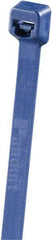 Panduit - 14.4" Long Blue Polypropylene Standard Cable Tie - 60 Lb Tensile Strength, 1.9mm Thick, 102mm Max Bundle Diam - Exact Industrial Supply