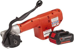 IDEAL TRIDON - 5/8 & 3/4" Wide Clamping Tools - Includes Clamping Tool, Battery & Charger - Exact Industrial Supply