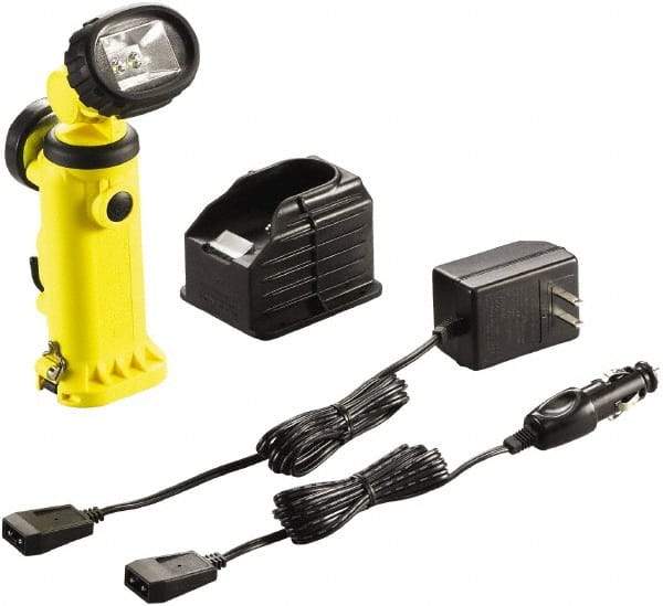 Streamlight - White LED Bulb, 163 Lumens, Industrial/Tactical Flashlight - Yellow Plastic Body, 1 4.8 V\xB6Sub-C NiCad Battery Included - Exact Industrial Supply